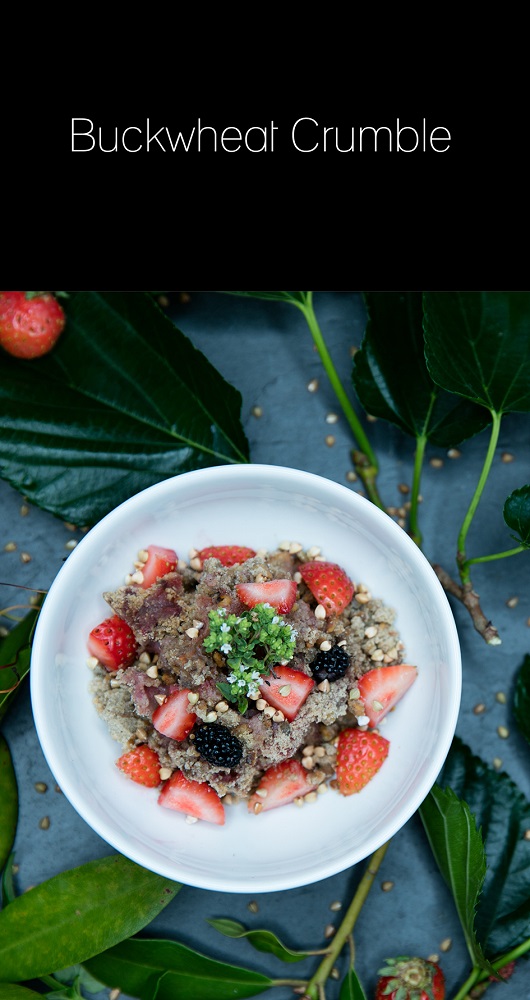 recette Buckwheat crumble